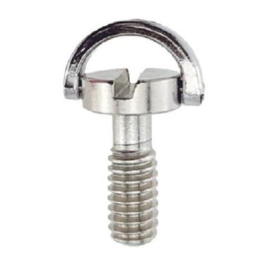 Imagem de Parafuso c/ alça rosca 1/4 altura 17mm p/ câmera tripe flash - Save Sh