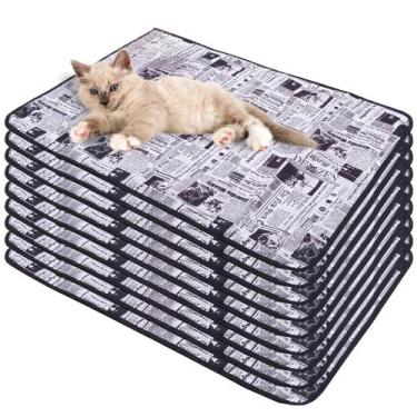 Imagem de 9 Caminhas para Cães e Gatos Dobrável 300 Lavagens 100x70 Jornal 3 Cam