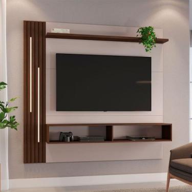 Imagem de Painel Agrado Candian JCM Movelaria, Off White Com Café