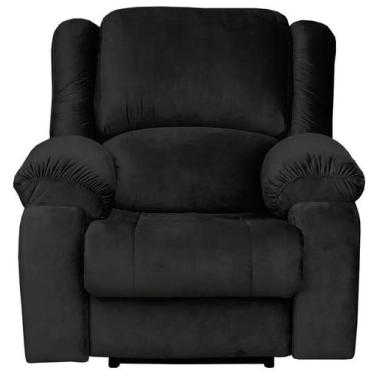 Imagem de Poltrona do Papai Reclinável Massageadora Elétrica Simon F05 Veludo Ma