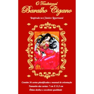Imagem de Meta Atacado, Kit 12 Baralho Cigano 36 Cartas Laminado - Escolha o Modelo Cor:12 Baralho Cigano 36 Cartas