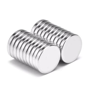 Imagem de 120pcs. Imã De Neodímio 12x2 Redondo Pastilha 12mm X 2mm - N35 - Neoim