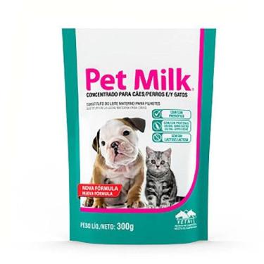 Imagem de Pet Milk 300g Para Cães Gatos Substituto Do Leite Materno - Vetnil