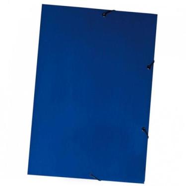 Imagem de Pasta Aba Papelao Oficio Frama Azul Pct C/20 Unid