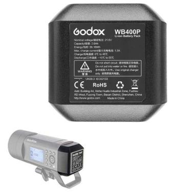 Imagem de Bateria Godox Para Flash Ad400pro Íons De Lítio 2600mah - Wb400p