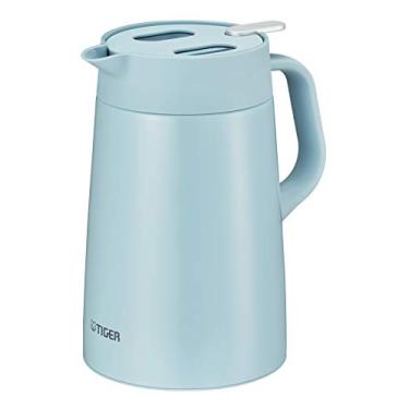 Imagem de Tiger PWO-A120AC Panela de mesa com isolamento quente e frio, grande capacidade, 1,2 L, azul-piscina