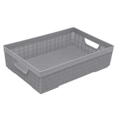 Imagem de Cesto Organizador Armário Gaveta Lavanderia 11,5 Litros - Jaguar Plast