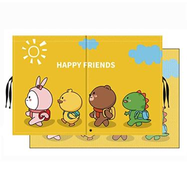 Imagem de Protetor solar de carro para bebê - EOHMAK Car Side Window Sun Shade Cover Upgrade abertura dupla cortina interior do carro cortina bloqueadora solar persiana (vá para a escola, 1 pacote)