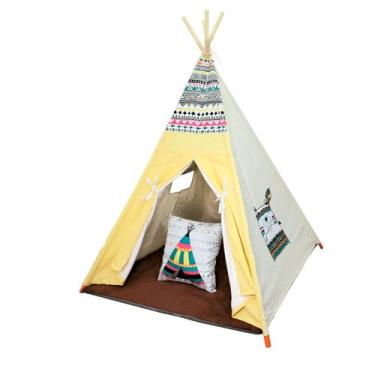 Imagem de Cabana Infantil, Tenda Com Colchonete E Almofada Índio Urso - Curumim 