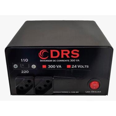 Imagem de Inversor DRS nacional 300VA 250Watts 12V OU 24V 110/220V onda quadrada
