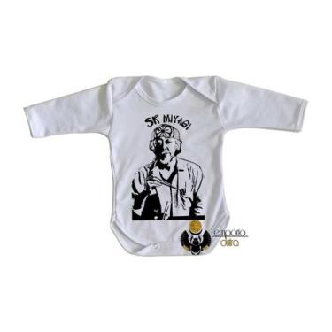 Imagem de body nenê criança roupa bebê manga longa  Sr Miyagi  - Empório Dutra, 