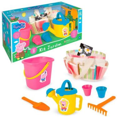 Imagem de Brinquedo De Praia Kit Jardim Infantil Peppa Pig Nig Brinquedos Com Ac