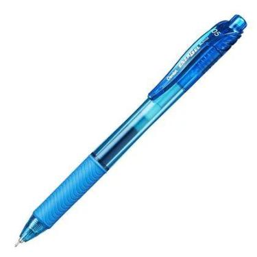 Imagem de Caneta Gel PENTEL EnerGel-X 0.5mm Retrátil - Unidade, AZUL CLARO