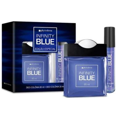 Imagem de Kit Phytoderm Infinity Blue Deo Colônia 95ml + Deo Colônia Mini 30ml O