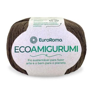 Imagem de Linha EcoAmigurumi Euroroma 160g, 1100 MARROM