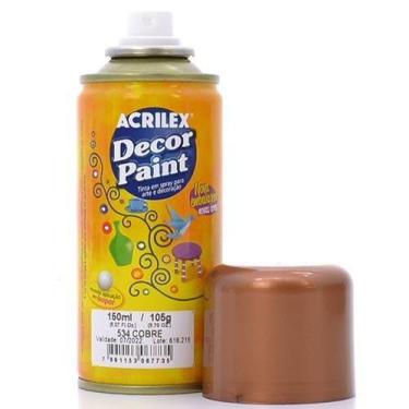 Imagem de Spray Decor Paint Metálico 150ml - Acrilex, COBRE