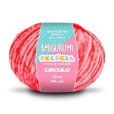 Imagem de Fio Amigurumi Pelúcia 131 metros - Círculo, 3334 tulipa