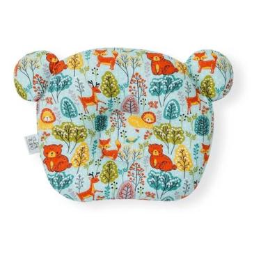 Imagem de Travesseiro Plagiocefalia Para Bebe Cabeça Chata - FLORESTA - CLICK TU