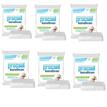Imagem de Compressa Cirúrgica Não Aderente 06 Pacotes com 10 unidades - PROCSEL