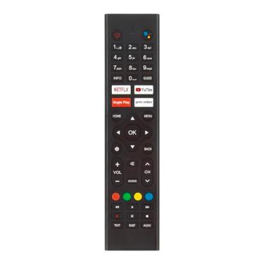 Imagem de Controle remoto de voz de substituição 8142026670099K compatível com todos os Walton Sceptre Android TV