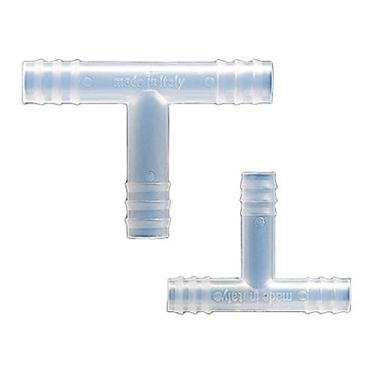 Imagem de Kartell Conector de tubulação em forma de T de polipropileno 227905, ID de tubulação de 4 mm (pacote com 20)