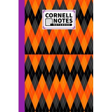 Imagem de Cornell Notes Notebook: Premium Rhombuses Cover Cornell Notes Notebook, Cornell Note Paper Notebook, 120 pages, 6" x 9" by Mary Folan