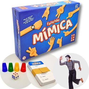 Imagem de Jogo de Tabuleiro Adivinhação Fazendo Mímica Pais e Filhos - Coluna