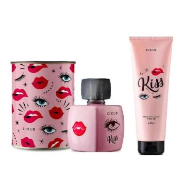 Imagem de Kit Kiss Perf 100Ml Hidratante 240G Ciclo