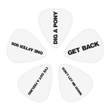 Imagem de Palheta 1.0 Pesada Get Back D Addario The Beatles 1CWH6-10B8 F035 - D 