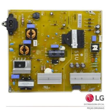 Imagem de Placa fonte lg 55uj6300 55uj6300-sa eay64529401 ebr85194001 eax6718910