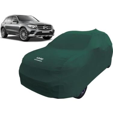 Imagem de Capa De Tecido Proteção Carro Mercedes Glc 220d Luxo - Mz, Verde