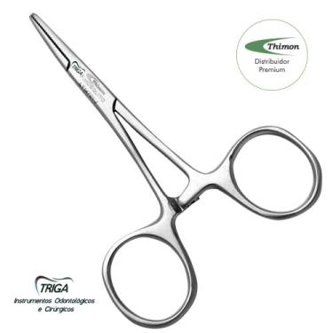Imagem de Pinca Mosquito Hemostática Reta - Halstead - 10 cm - Thimon