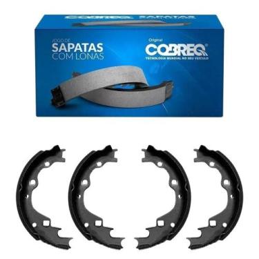 Imagem de Sapata Lona Freio Topic HR Besta Traseira Cobreq 2676-CP