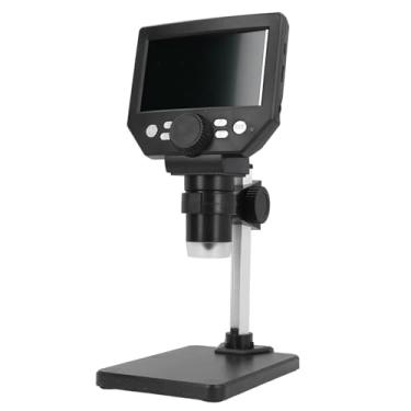 Imagem de Microscópio Digital de 10MP Com 4.3in HD LCD Exibir Câmera de Microscópio de Interface USB para Reparo Eletrônico de Solda