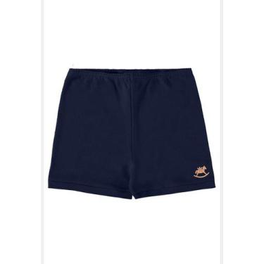 Imagem de Short Unissex Essentials Básico para Bebê Up Baby, Azul marinho, PR