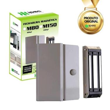 Imagem de Fechadura Magnética Eletroimã Para Portas Pivotantes e Deslizantes 150