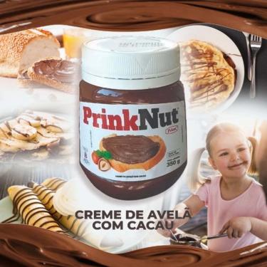 Imagem de Creme de Avelã Com Cacau PrinkNut 350g