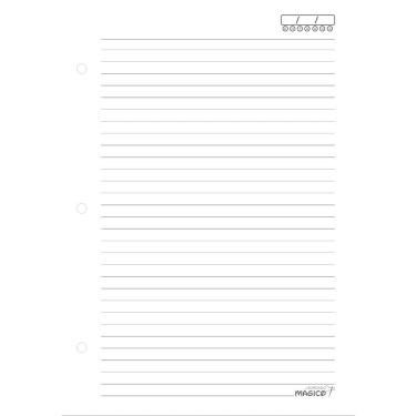 Imagem de Insert Refil Para Planner Argolado A5 100 Folhas 120g Pautado