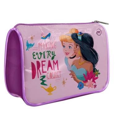 Imagem de Estojo Escolar Princesa Disney Grande Em Pvc Cristal Dac