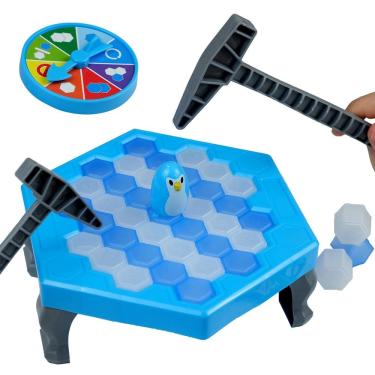 Imagem de Jogo de Tabuleiro Meroqeel Save Penguin Break Ice Frozen Kids 4-8