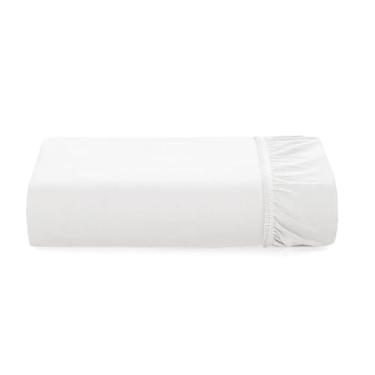 Imagem de Karsten, Lençol Solteiro King Elástico Algodão 200 Fios Tom Karsten Cor:Branco