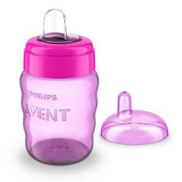 Imagem de Copo EASY SIP CUP com Bico de Silicone Menina 260ML Philips AVENT SCF5