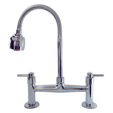 Imagem de 4256 C81 Torneira Misturador Gourmet Para Bancada Mesa Pia de Cozinha 