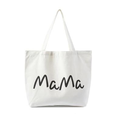 Imagem de Bolsa infantil de beisebol, para viagem, praia, dia das mães, presente ecológico, bolsa personalizada, Mamãe