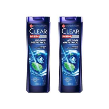 Imagem de Shampoo Clear 200Ml Ice Cool Menthol-Kit C/2Un