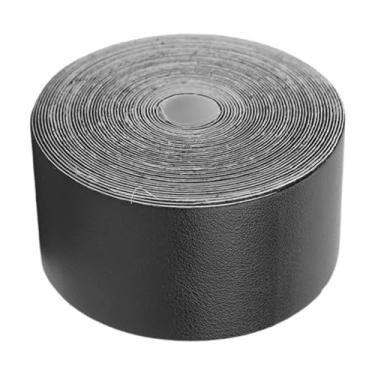 Imagem de oshhni RACKET CABEÇa Fita de proteção Adesivo de proteção fácil Protetor resistente a abóbora protetor de raquete para o racquetball de badminton, Preto