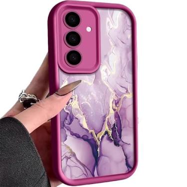 Imagem de Capa de silicone com padrão de mármore para Samsung Galaxy S25 S24 S23 S22 Ultra Plus S21 S23 S20 FE A56 A55 A54 A53 A52 A34 A14 5G, rosa H, para Samsung A53 5G