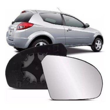 Imagem de Lente Vidro Com Base Espelho Retrovisor Ld Fiesta 03 / Ka 08 - BLAWER