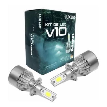 Imagem de Kit Xenon Led automotivo 6500k V10 20000 Lúmens 30w Luxled
