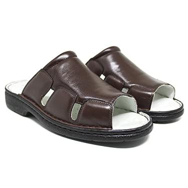 Imagem de Sandália Di Ferutti Anti Stress Conforto Para Diabético Esporão 333 (CAFÉ, BR, Adulto, Numérico, 37)